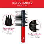 Red By Kiss 2-in-1 Detangle Master Brush