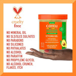 Cantu Avocado Paraben-Free Hydrating Styling Gel 524g/18.5oz