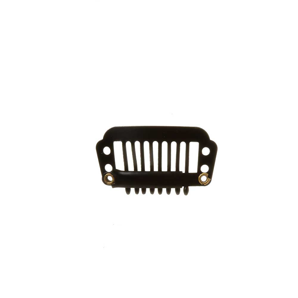 Red By Kiss Wig Clips (12pcs) Black