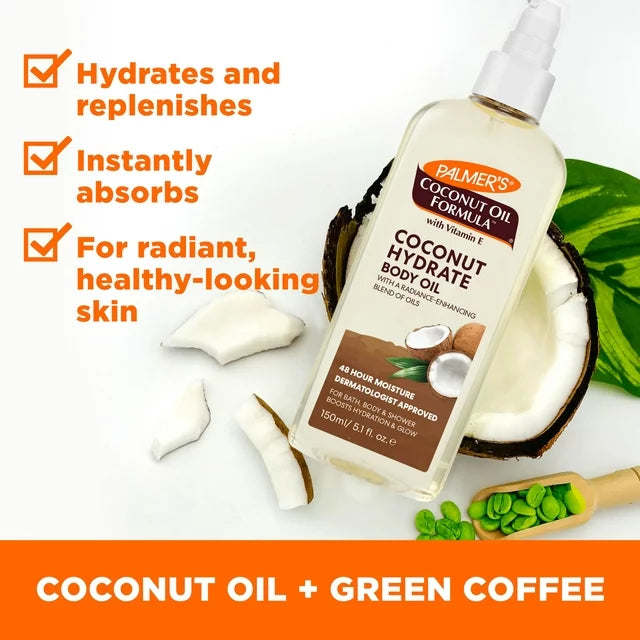 Palmer's Coconut Oil Formula Coconut Hydrate Body Oil 150ml