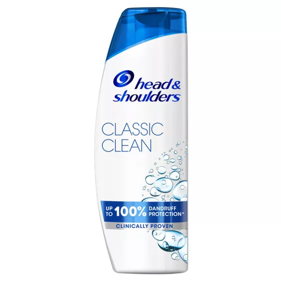 Head & Shoulders Classic Clean Clarifying Anti Dandruff Shampoo For Itchy, Dry Scalp And Hair 400ml