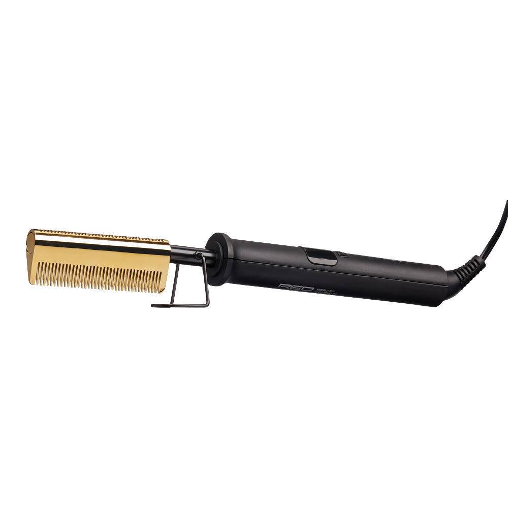 Red By Kiss Hot Styler Double Side Teeth Pressing Comb