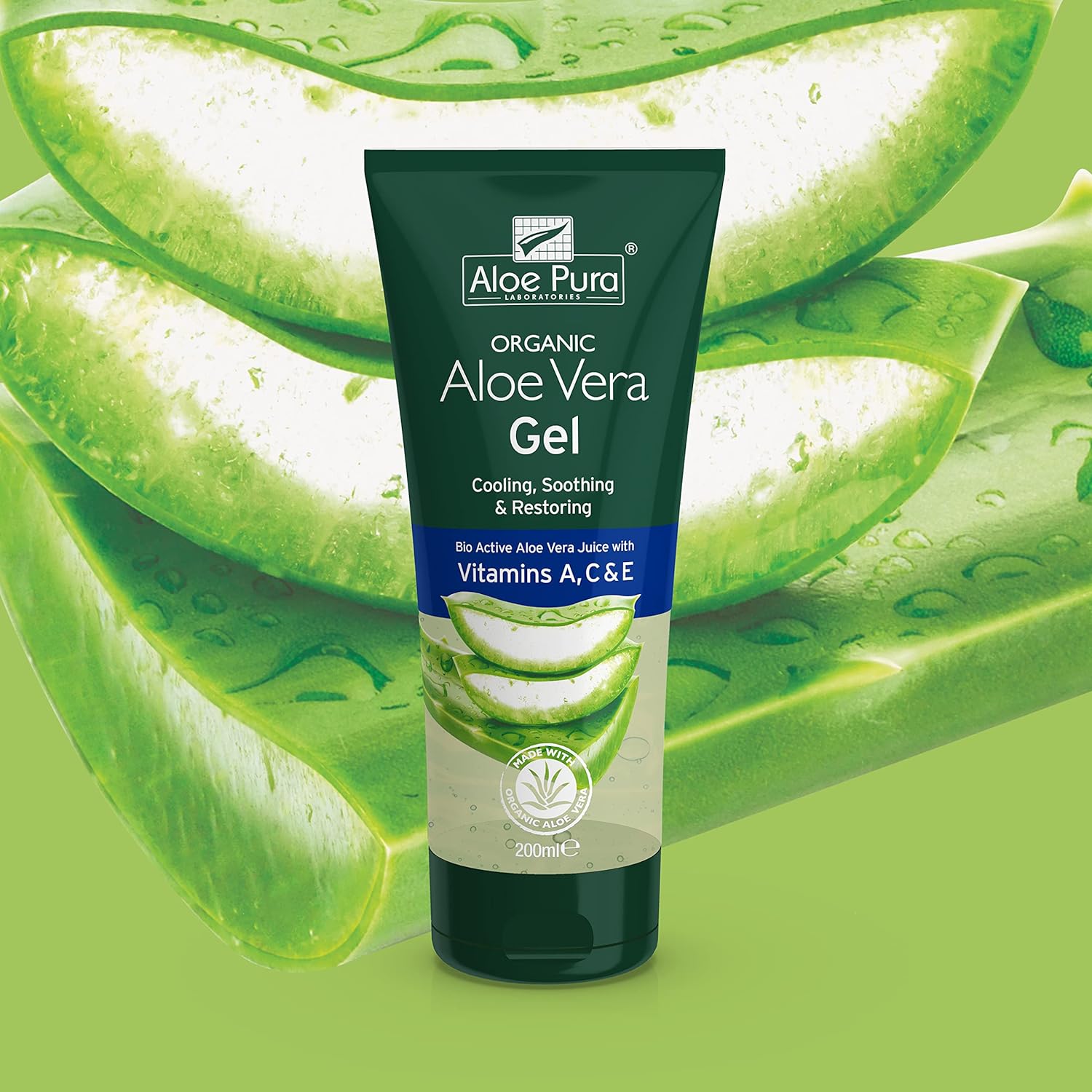 Aloe Vera Gel with Vitamins A, C & E- 200ml