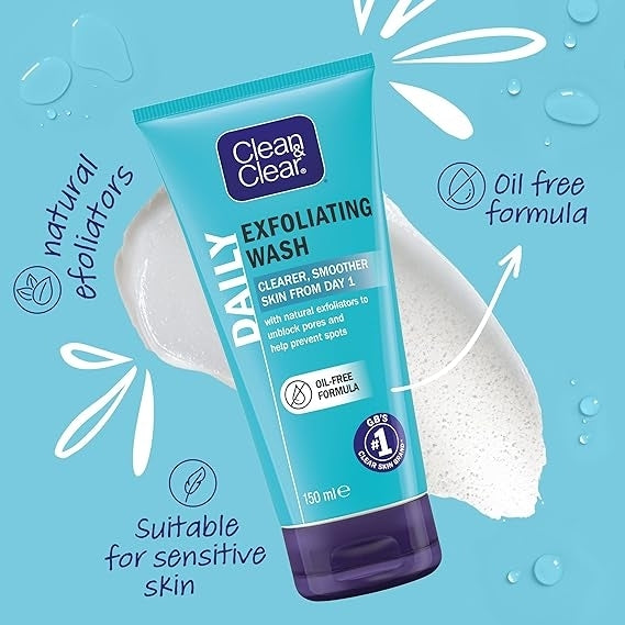 Clean & Clear Daily Exfoliating Wash 150ml