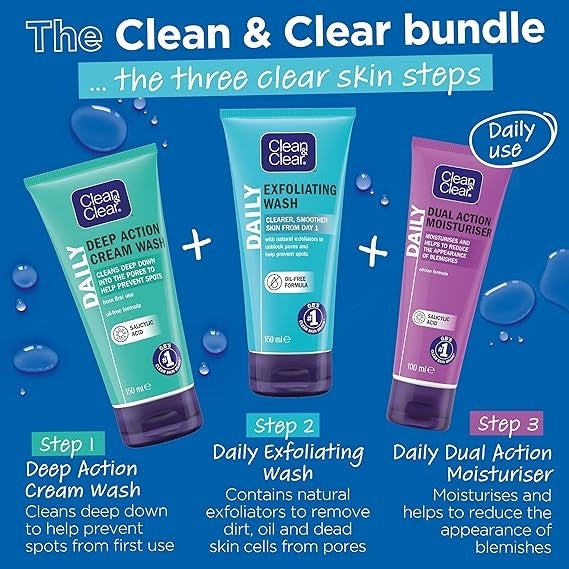 Clean & Clear Daily Exfoliating Wash 150ml