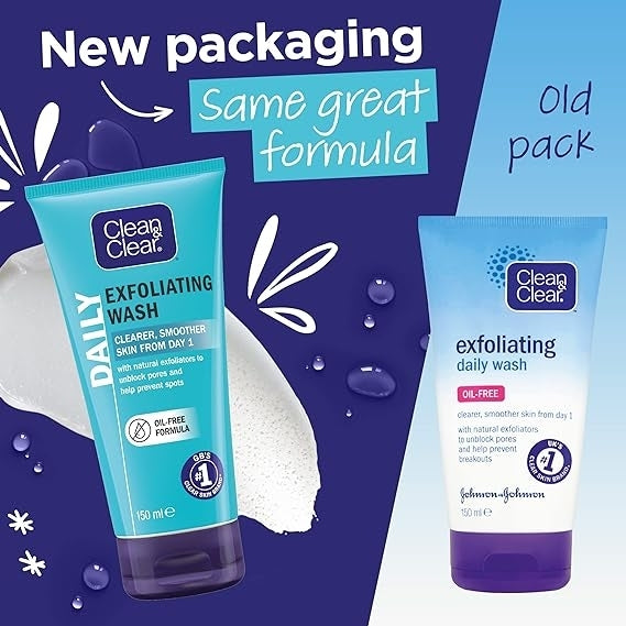 Clean & Clear Daily Exfoliating Wash 150ml
