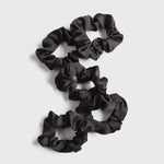 Kitsch Satin Sleep Scrunchies 5pc - Black