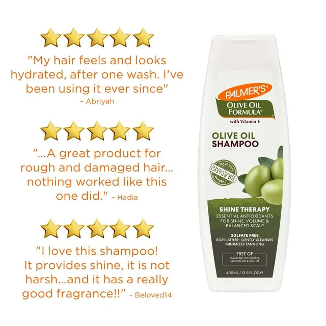 Palmer's Olive Oil Formula Shine Therapy Shampoo 400ml