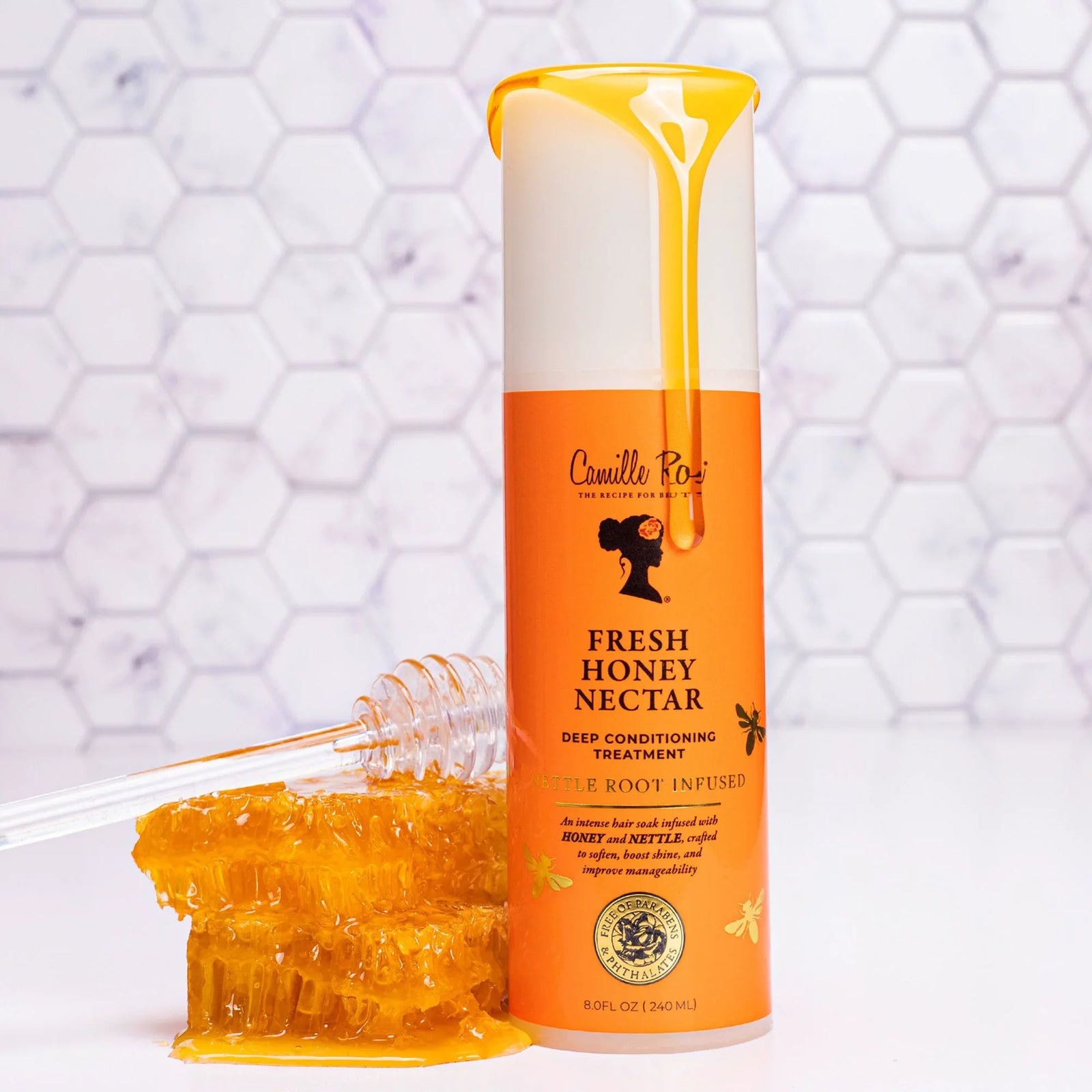 Camille Rose Fresh Honey Nectar Deep Conditioning Treatment 355ml/12oz