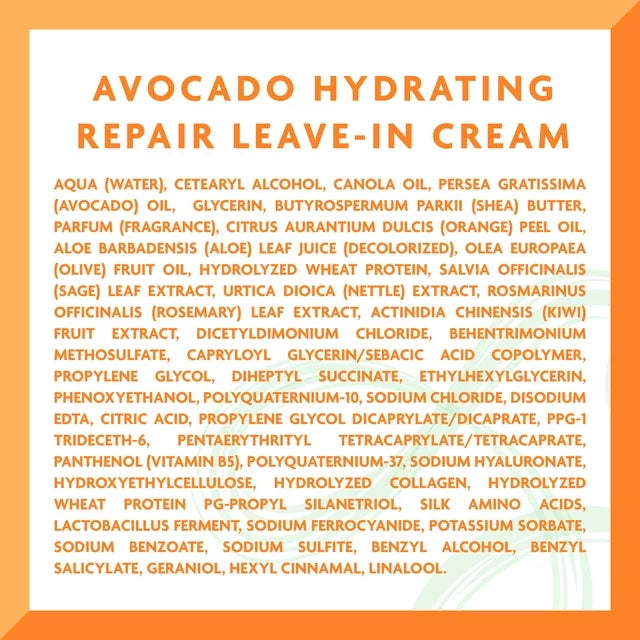 Cantu Avocado Hydrating Leave-in Conditioning Cream 340g/12oz