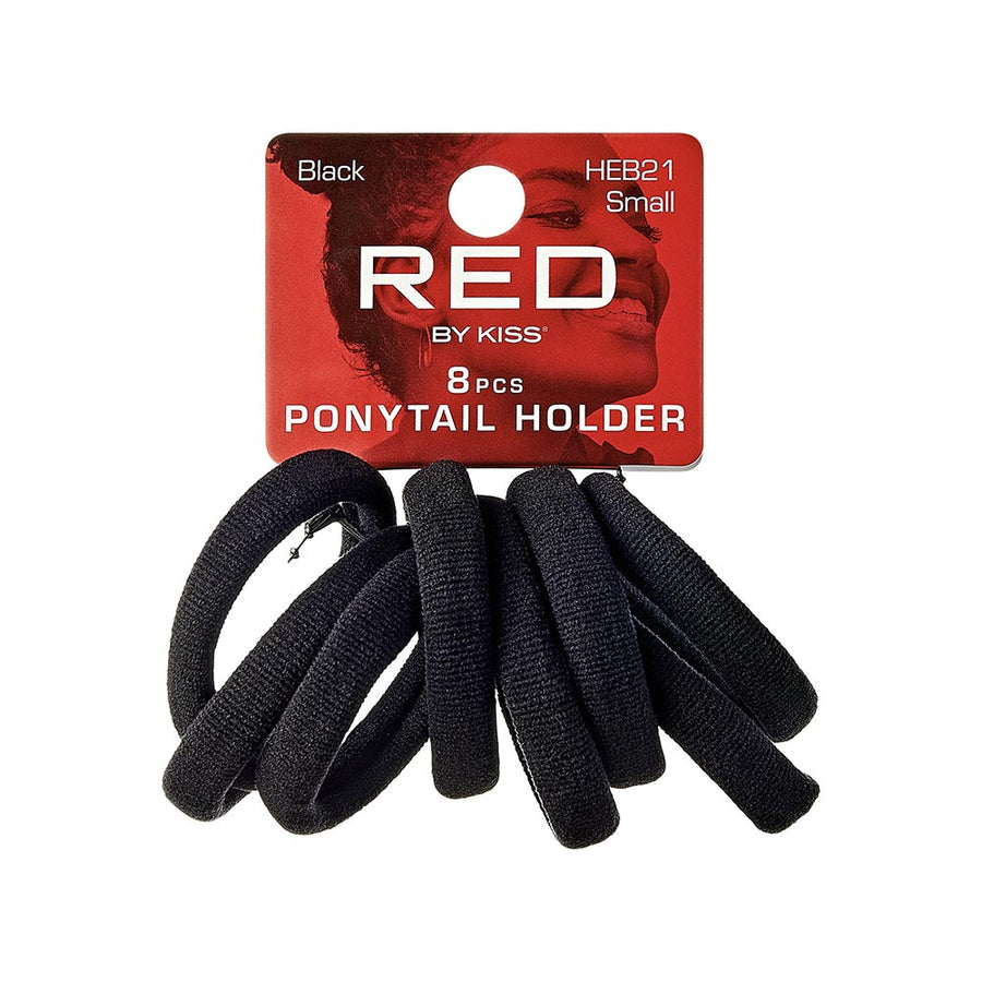 Red By Kiss Ponytail Holder Small Black