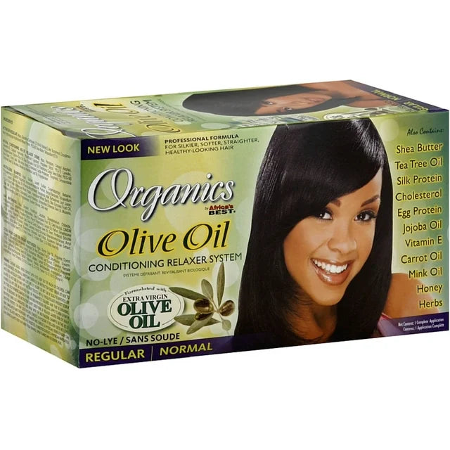 Africa’s Best Organics Olive Hair Conditioning Relaxer System 1 Application Kit
