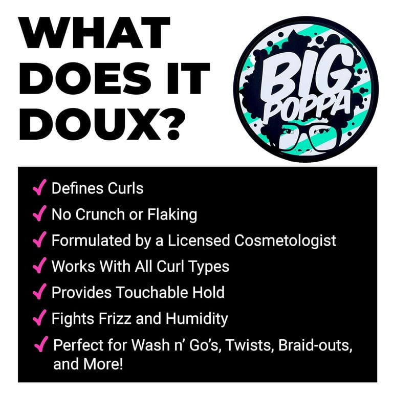 The Doux Big Poppa Defining Gel 473ml