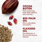 Shea Moisture Conditioner Red Palm Oil and Cocoa Butter for Curly Hair with Flaxseed Oil 384ml