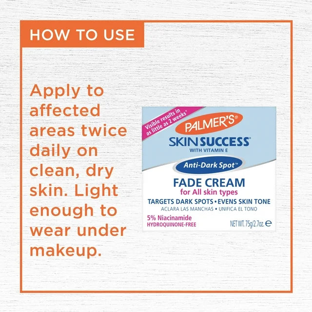 Palmer's Skin Success Anti-Dark Spot Fade Cream for All Skin Types 75g