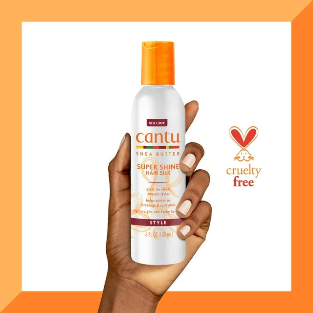 Cantu Shea Butter Super Shine Hair Silk Lightweight Oil 180ml/6oz