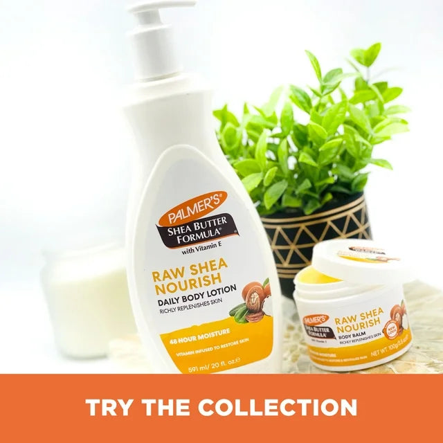 Palmer's Shea Butter Formula Raw Shea Nourishing Body Lotion for Dry Skin 400ml
