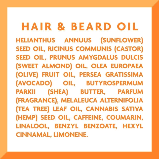 Cantu For Men Hair & Beard Oil 100ml/3.4oz