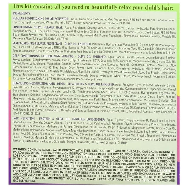 Africa's Best Kids Originals Natural Conditioning No-Lye Relaxer System Kit