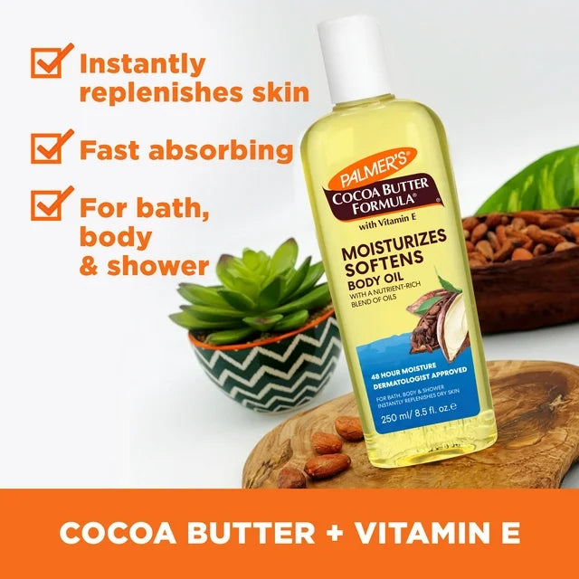 Palmer’s Cocoa Butter Moisturising Softens Body Oil 250ml