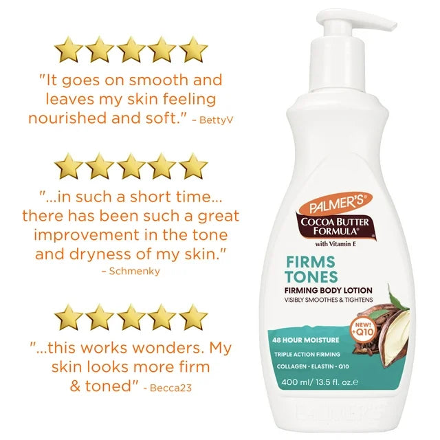 Palmer's Cocoa Butter Formula Skin Firming Body Lotion for Toning and Tightening 400ml