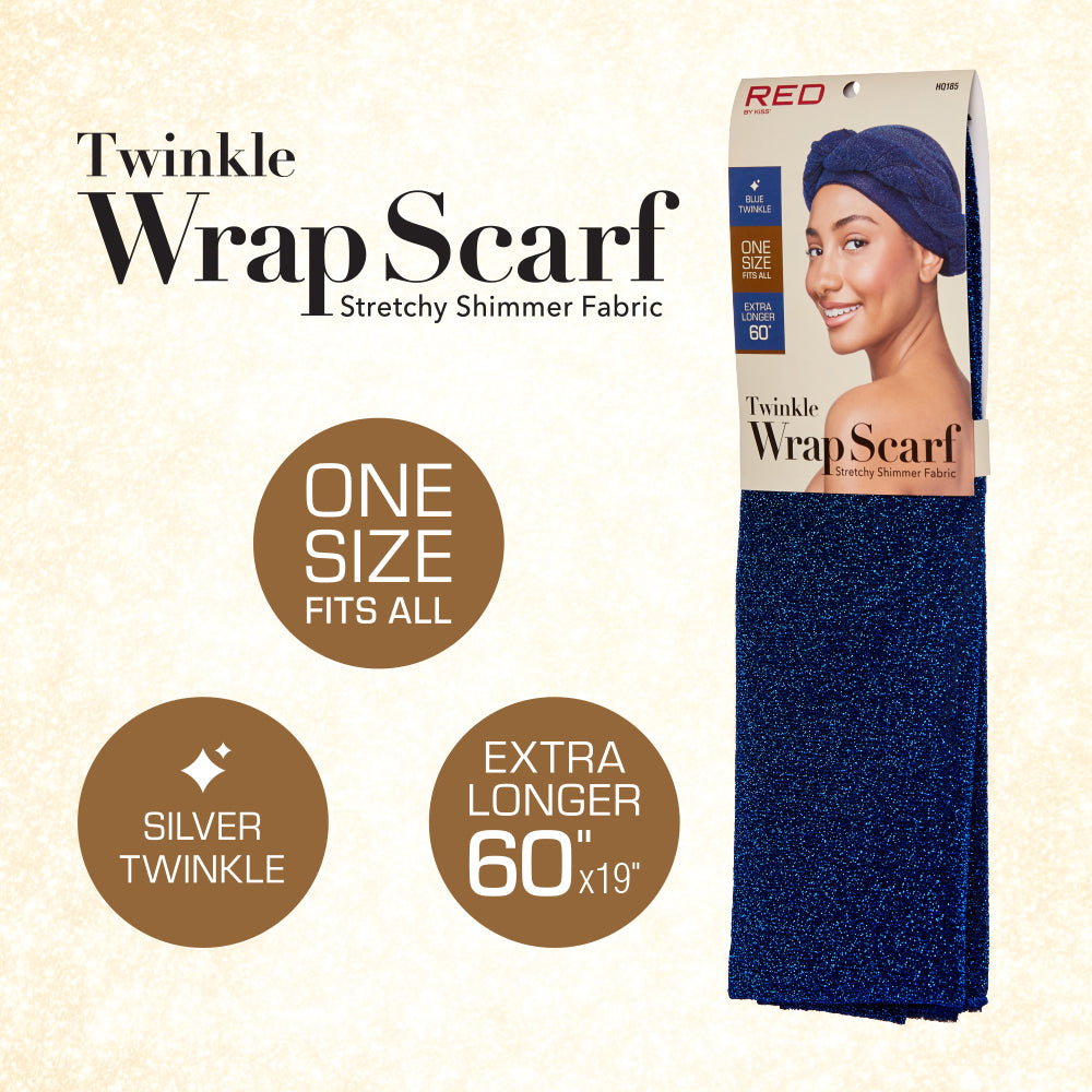 Red By Kiss Twinkle Wrap Scarf