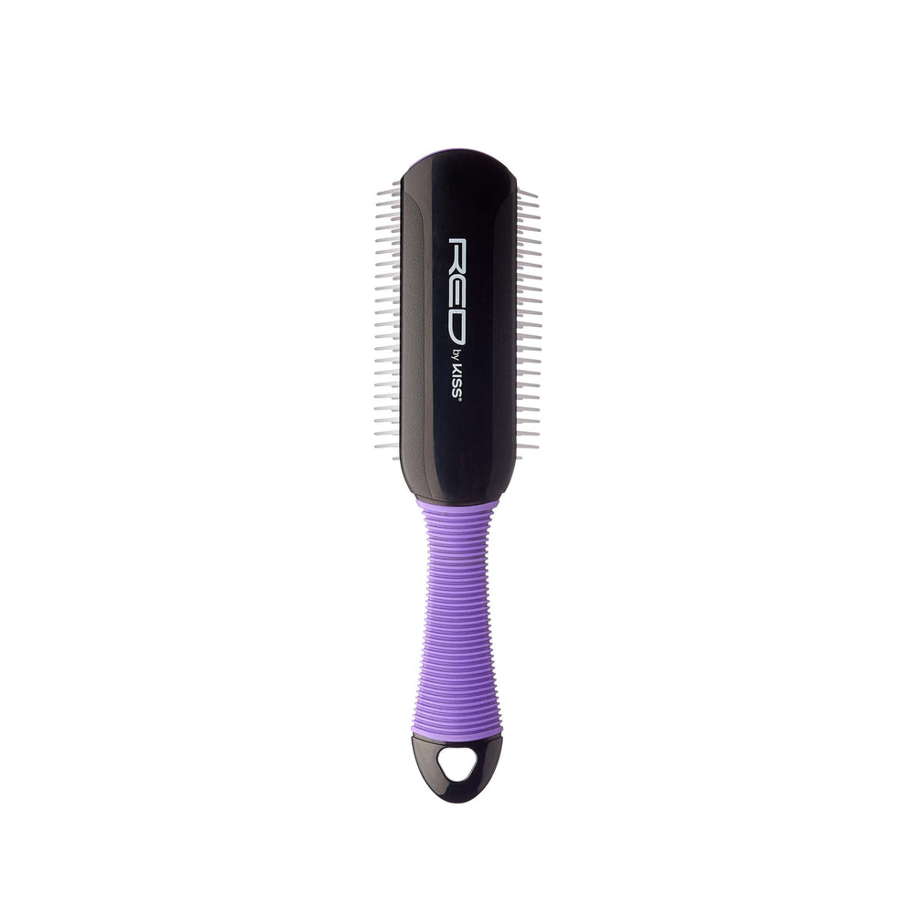 Red By Kiss Detangling Non-Slip Brush ( PURPLE)
