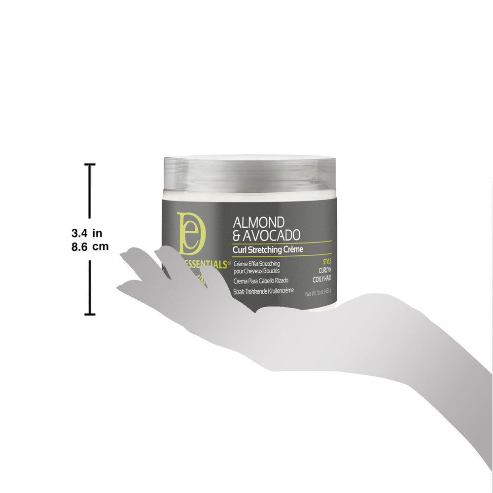 Design Essentials Almond & Avocado Curl Stretching Crème 454g/16oz