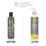 Design Essentials Almond & Avocado Moisturizing & Detangling Sulfate-Free Shampoo 365g/12oz