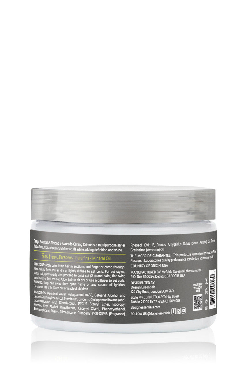 Design Essentials Almond & Avocado Curling Crème 340g/12oz