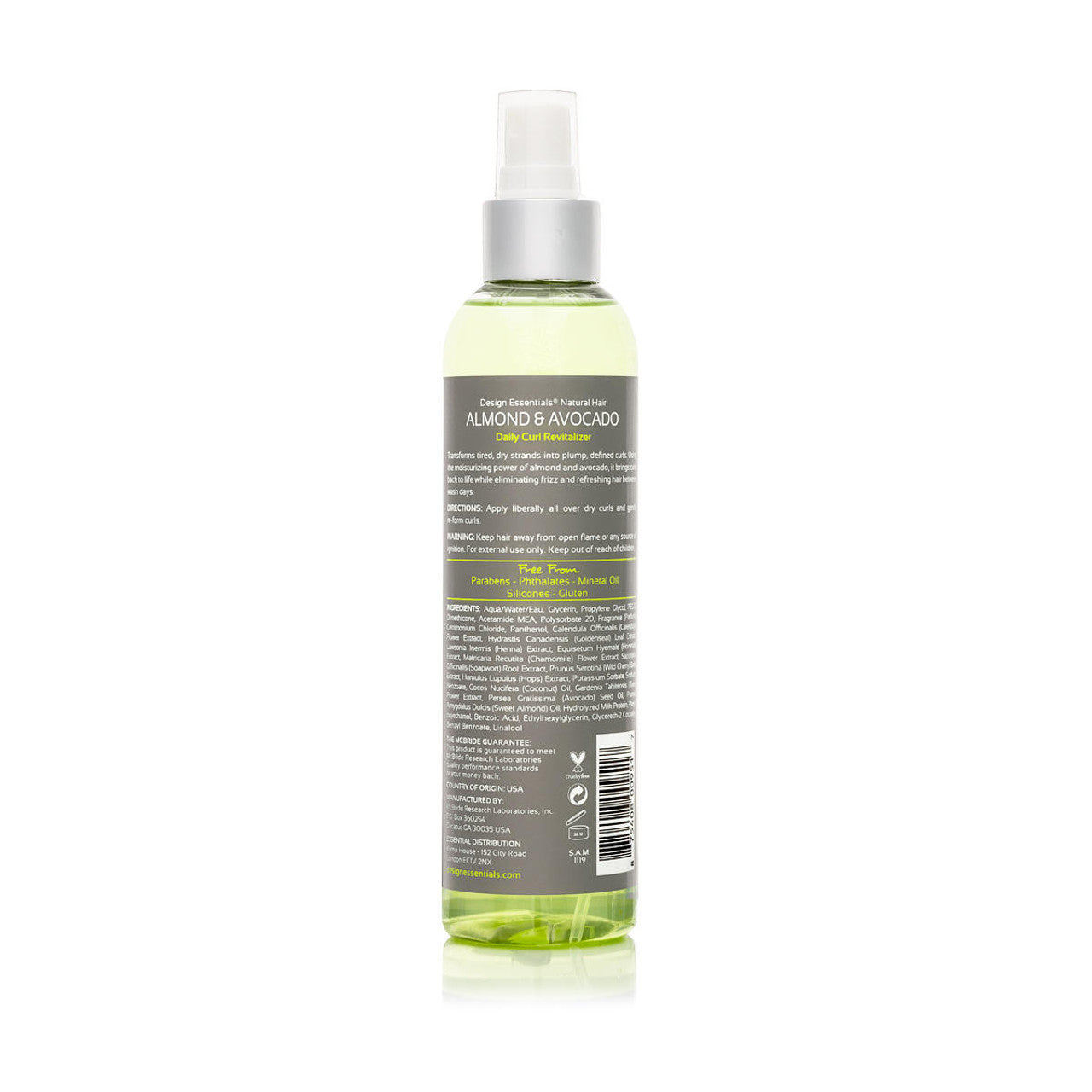 Design Essentials Almond & Avocado Daily Curl Revitalizer 235ml/8oz