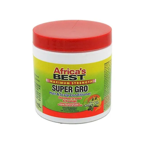 Africa's Best Maximum Strength Super Gro Hair & Scalp Conditioner 149g/5.25oz