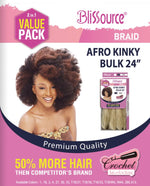 Blissource Premium Braid Afro Kinky Bulk