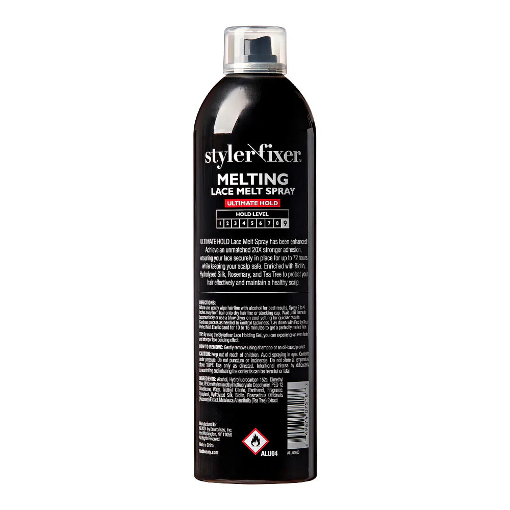 Red By Kiss Styler Fixer Ultimate Hold Lace Spray With Biotin 440ml
