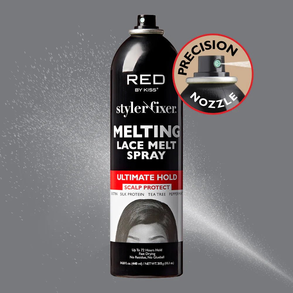 RED BY KISS STYLER FIXER ULTIMATE HOLD LACE SPRAY WITH BIOTIN 230ML
