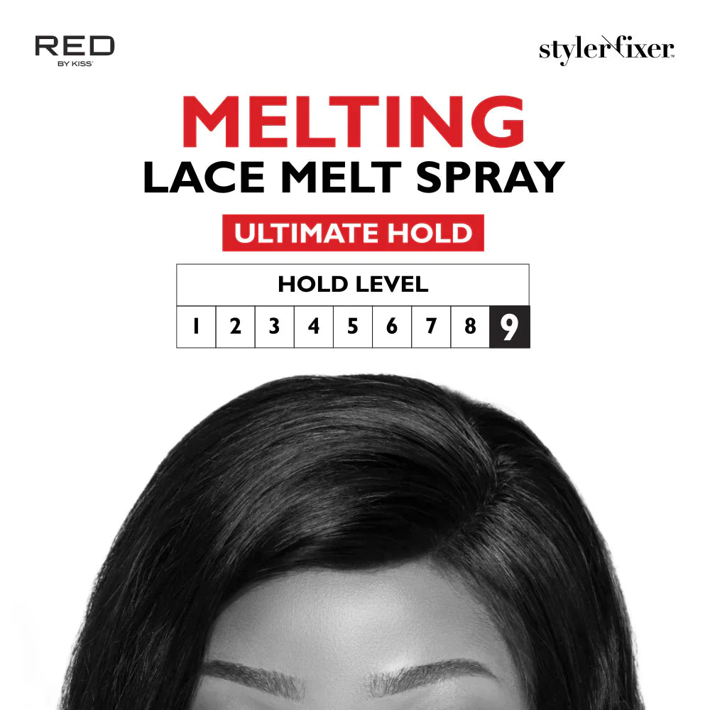 RED BY KISS STYLER FIXER ULTIMATE HOLD LACE SPRAY WITH BIOTIN 230ML