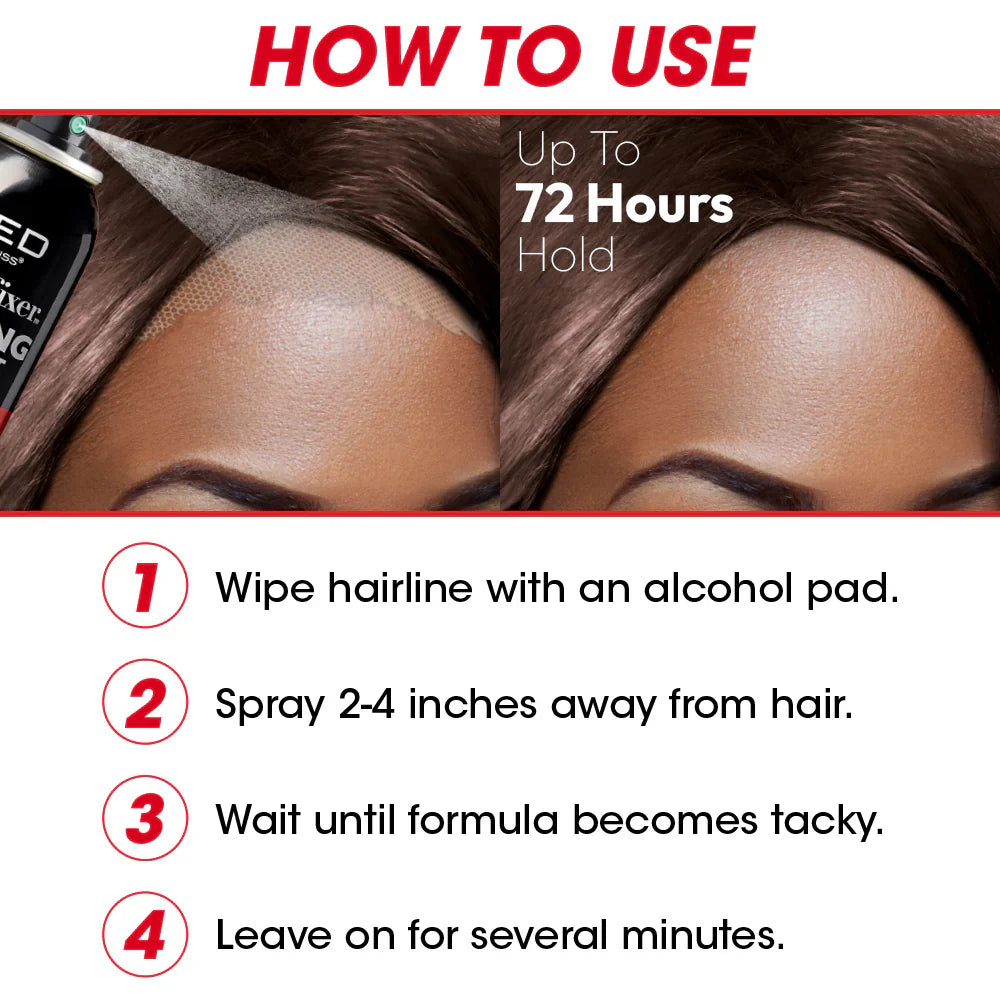 Red By Kiss Styler Fixer Ultimate Hold Lace Spray With Biotin 440ml