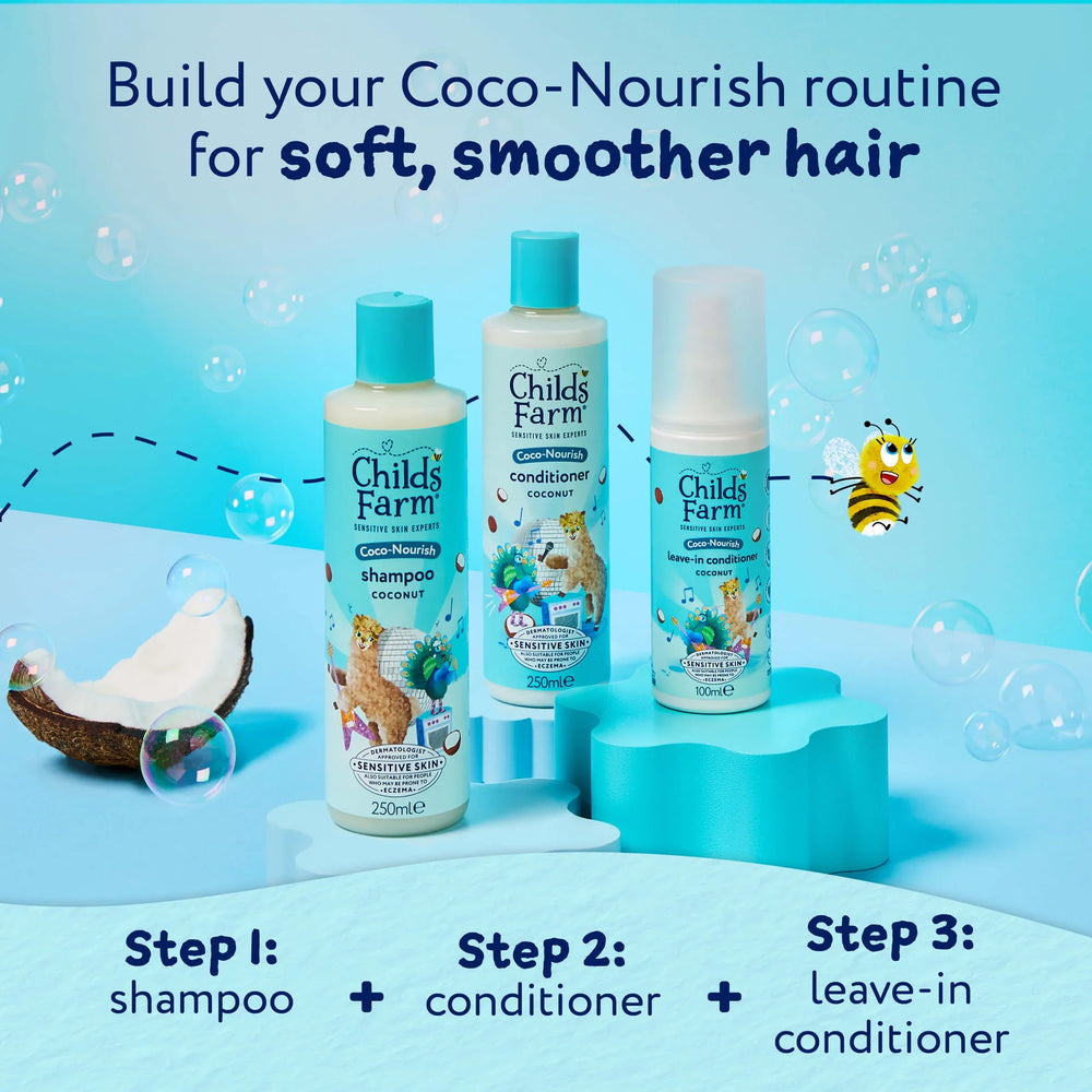Childs Farm Sensitive Skin Experts Coco Nourish Coconut Conditioner 250ml