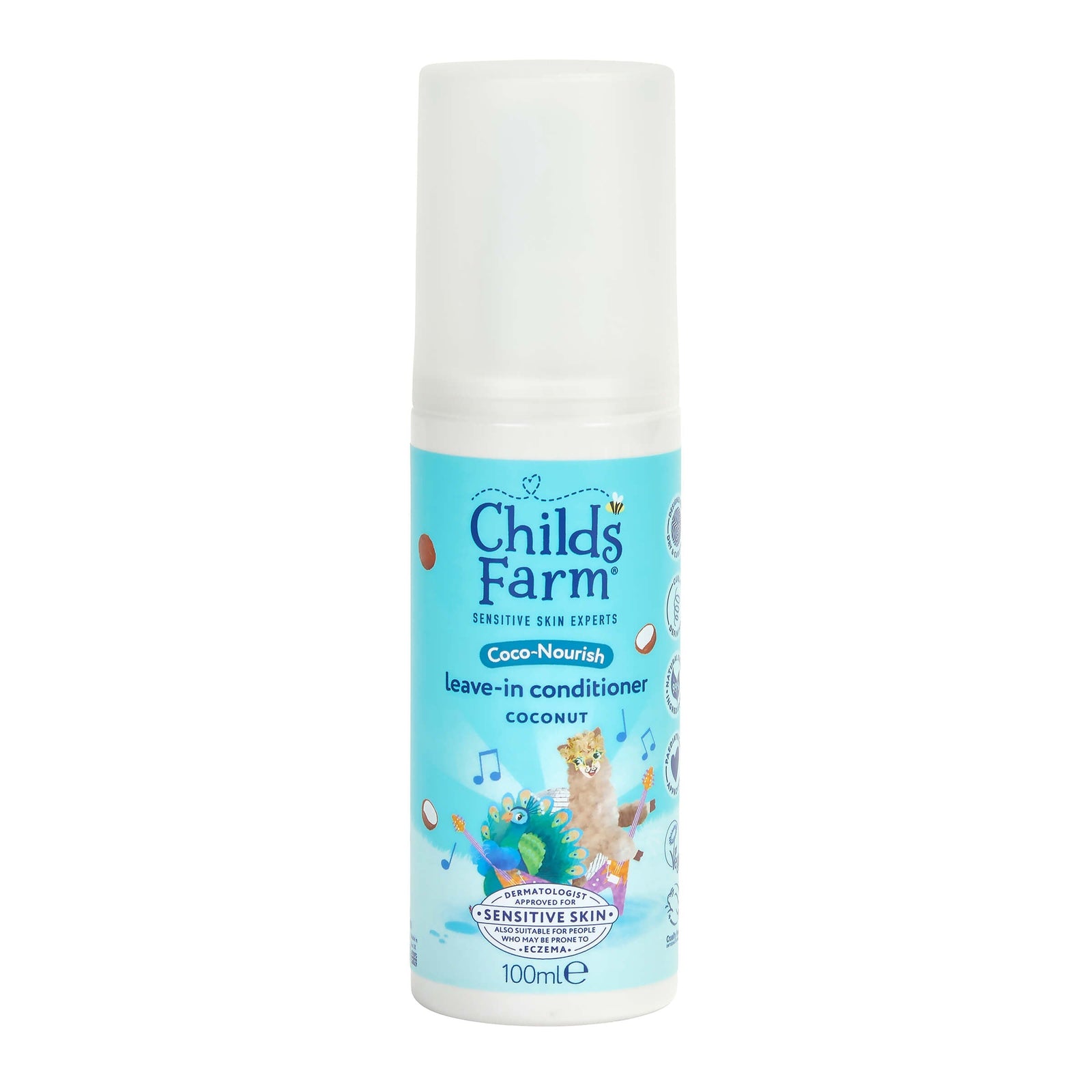 Childs Farm Sensitive Skin Experts Coco Nourish Coconut Leave In Conditioner 100ml