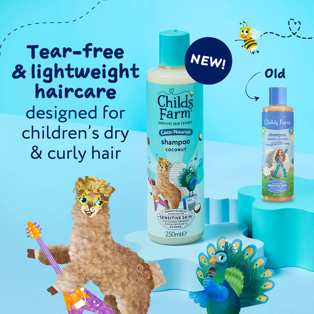 Childs Farm Sensitive Skin Experts Coco Nourish Coconut Shampoo 250ml