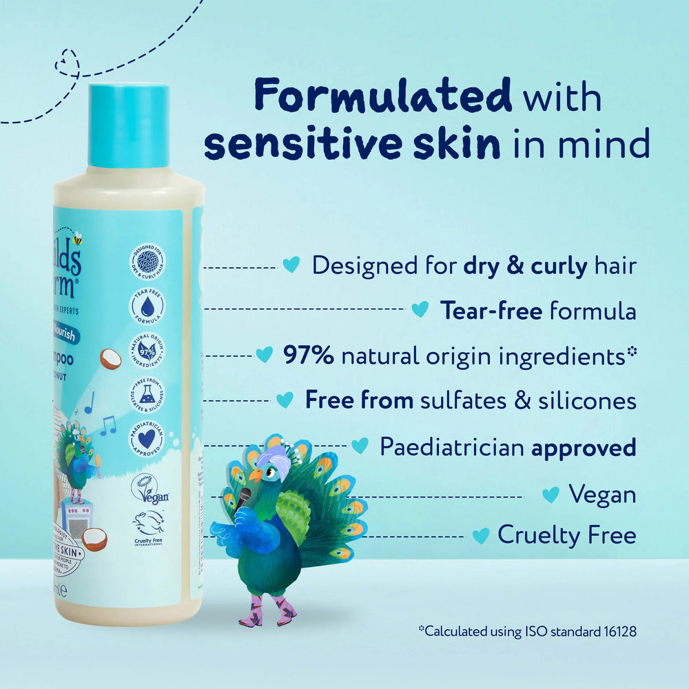 Childs Farm Sensitive Skin Experts Coco Nourish Coconut Shampoo 250ml