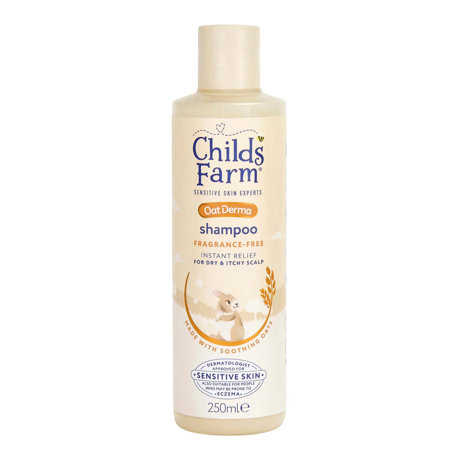 Childs Farm Sensitive Skin Experts Oat Derma Fragrance Free Shampoo 250ml