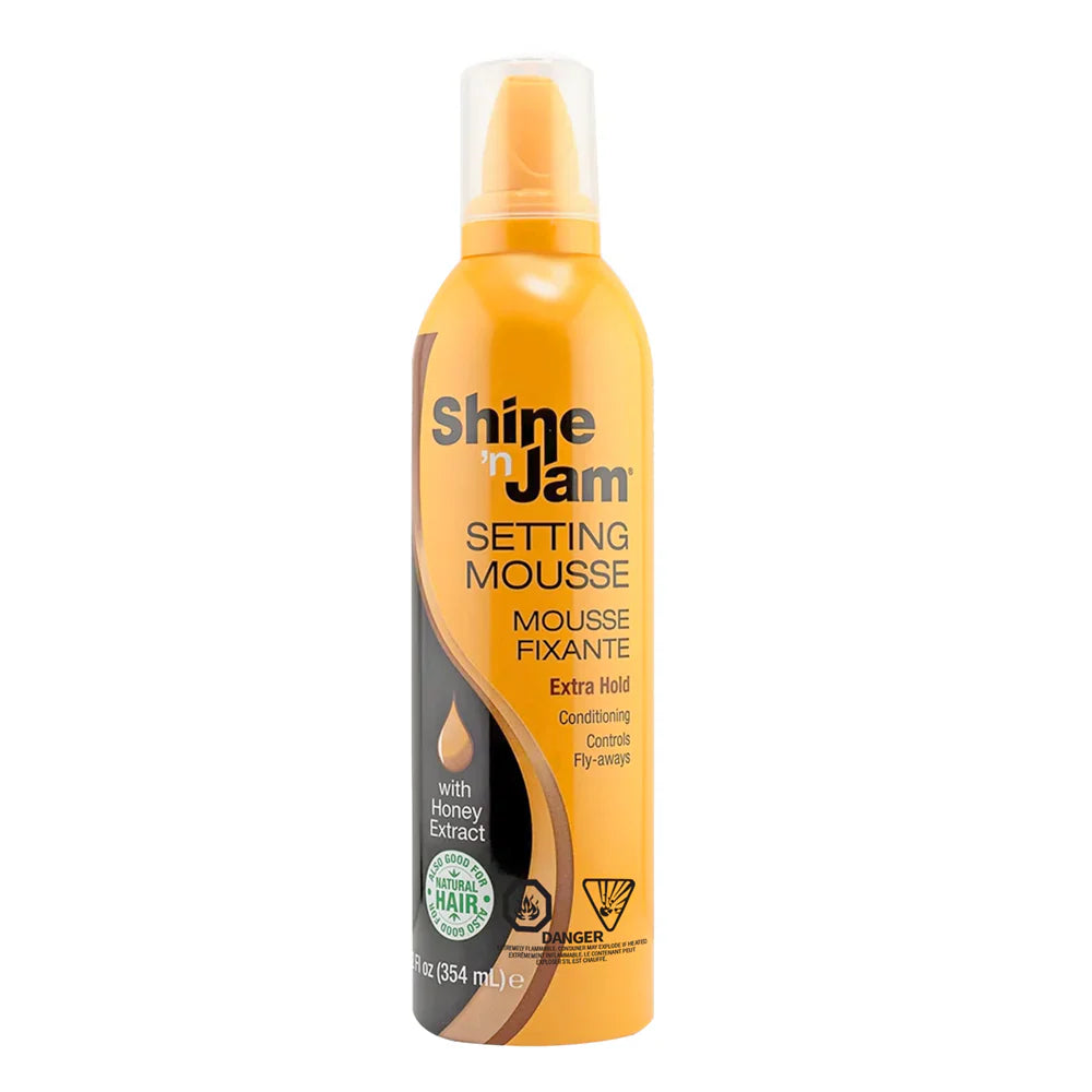 Shine 'N Jam Setting Mousse Extra Hold 354ml/12oz