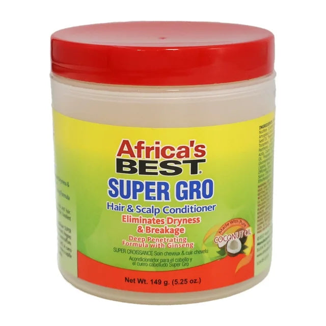 Africa's Best Hair And Scalp Conditioner Super Gro 149g/5.25oz