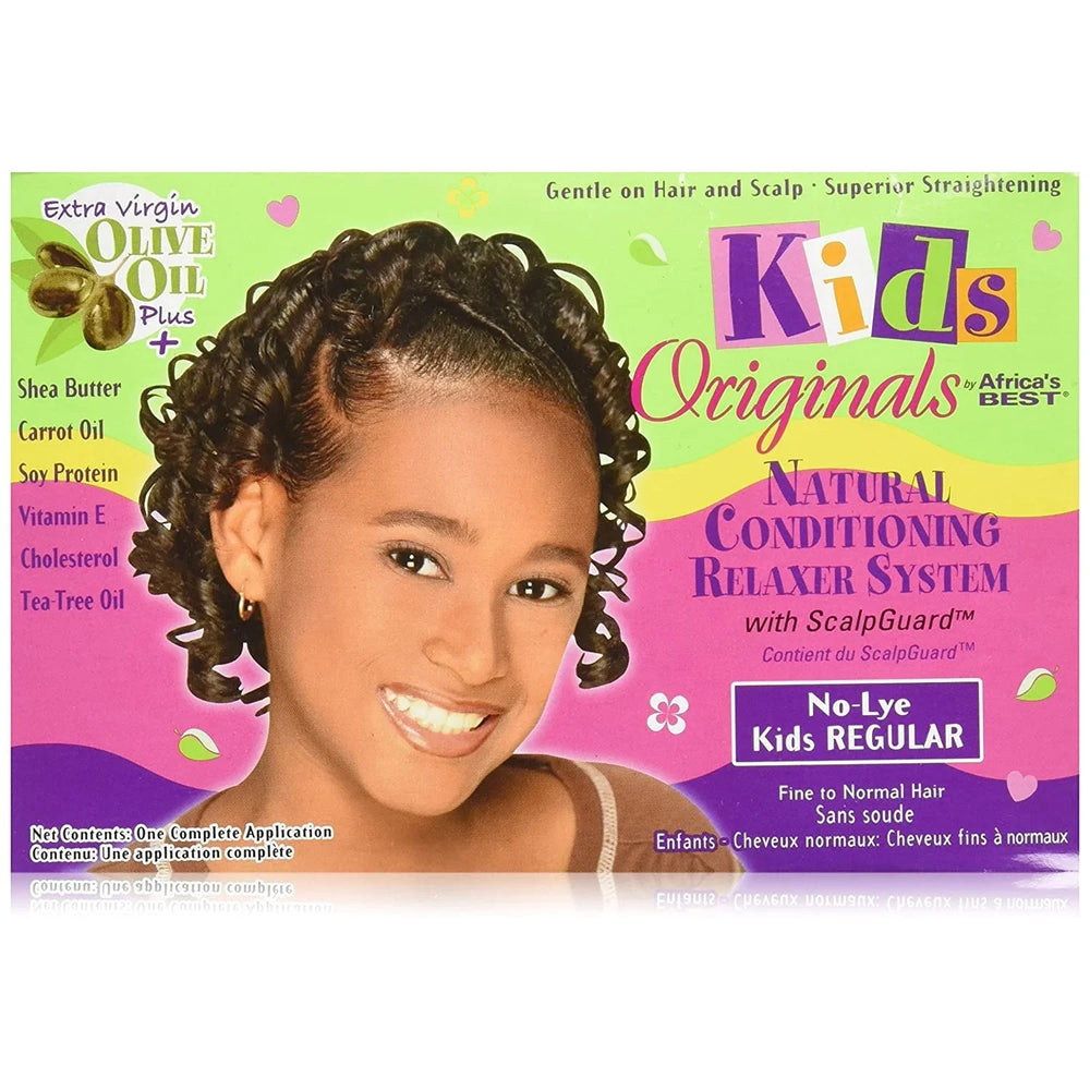 Africa's Best Kids Originals Natural Conditioning No-Lye Relaxer System Kit
