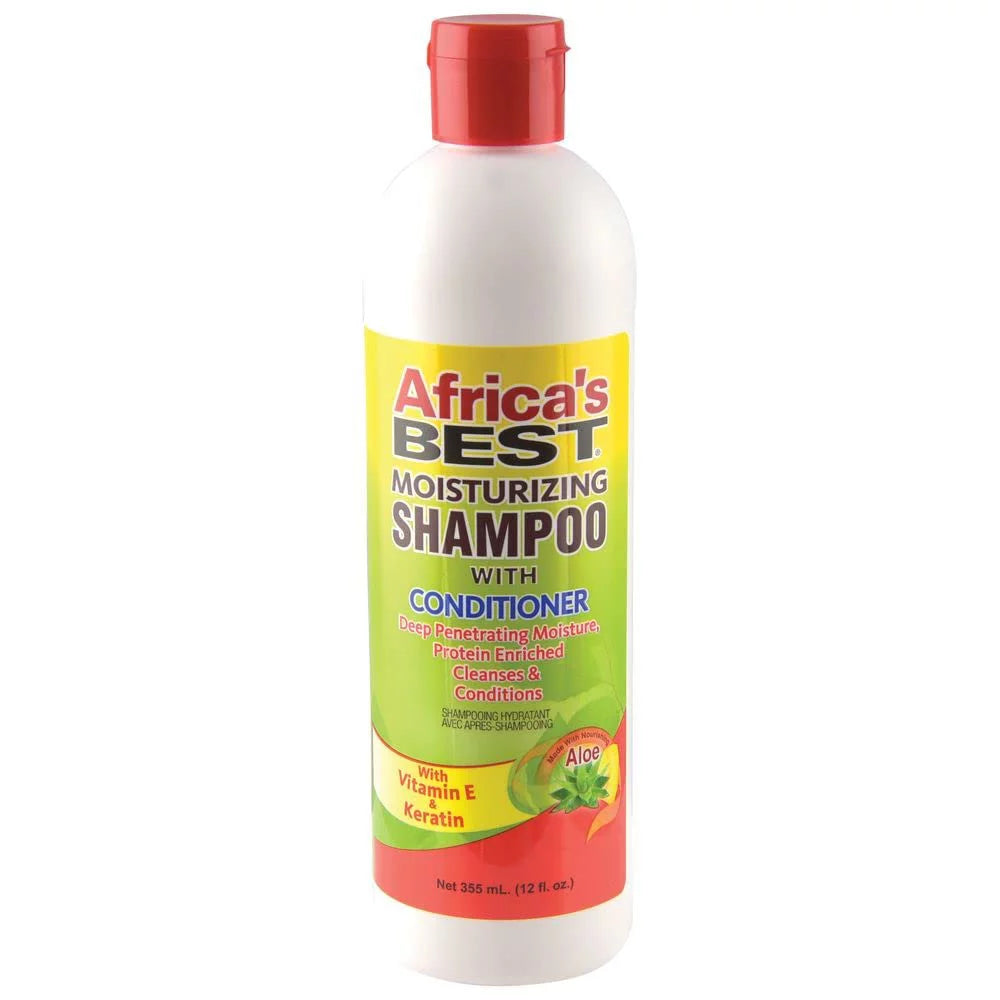 Africa's Best Moisturizing Shampoo With Conditioner 355ml/12oz