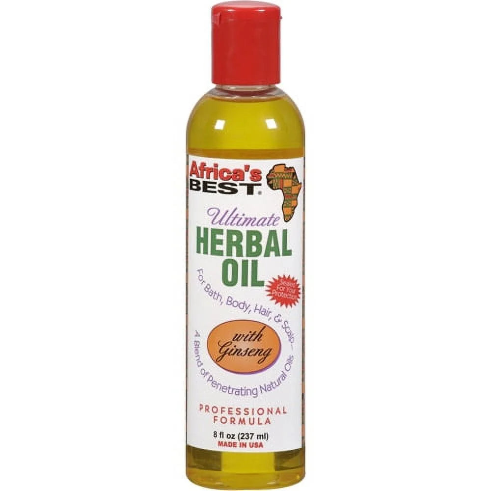 Africa's Best Ultimate Herbal Oil for Hair and Body 237ml/8oz