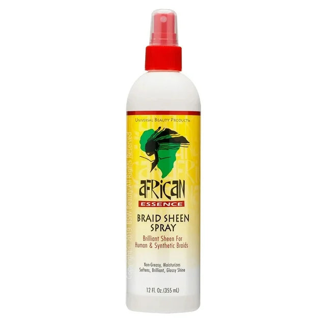 African Essence Braid Sheen Spray 355ml/12oz