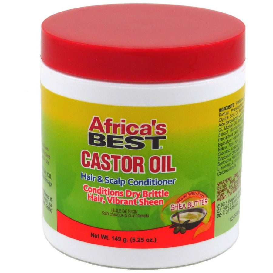 Africas Best Castor Oil Hair & Scalp Conditioner 149g/5.25oz