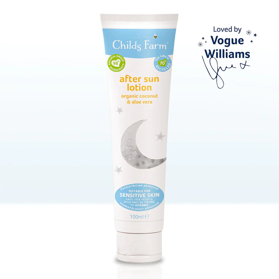 Childs Farm Sensitive Skin Experts Organic Coconut After Sun Lotion 100ml